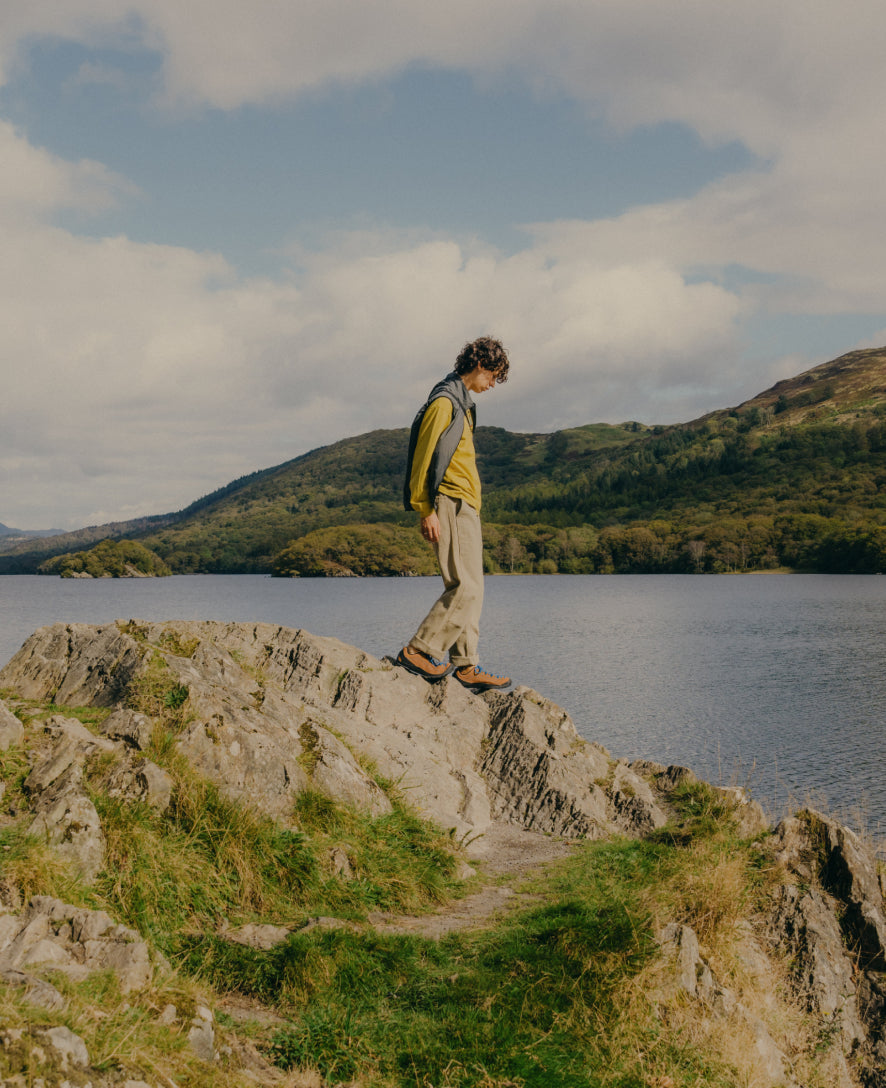Men's Jasper Sneaker | Aquifer/Lemon Grass - Image 9