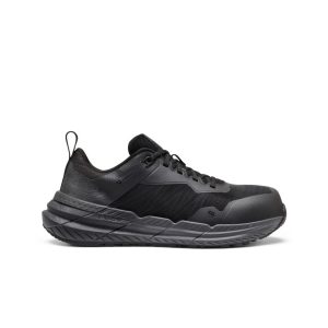 Women's Speedworks ESD Work Sneaker (Carbon Toe)  |  Black/Black